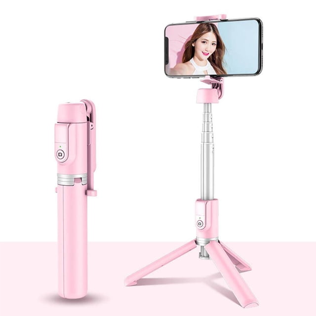 Portable Mini Bluetooth Selfie Stick with Tripod Foldable Extendable Selfie Stick for Phones