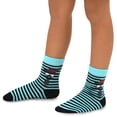 thumbnail image 5 of TeeHee Little Boys Cotton Fashion Crew Socks 6 Pair Pack for Boys, 5 of 7