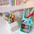 thumbnail image 4 of Portalápices para nevera con cajón, lápices de maquillaje de escritorio, caja de almacenamiento creativa, papelería para oficina y escuela Wmkox8yii qwyer458, 4 of 4