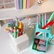 thumbnail image 4 of Portalápices para nevera con cajón, lápices de maquillaje de escritorio, caja de almacenamiento creativa, papelería para oficina y escuela Wmkox8yii qwyer458, 4 of 4