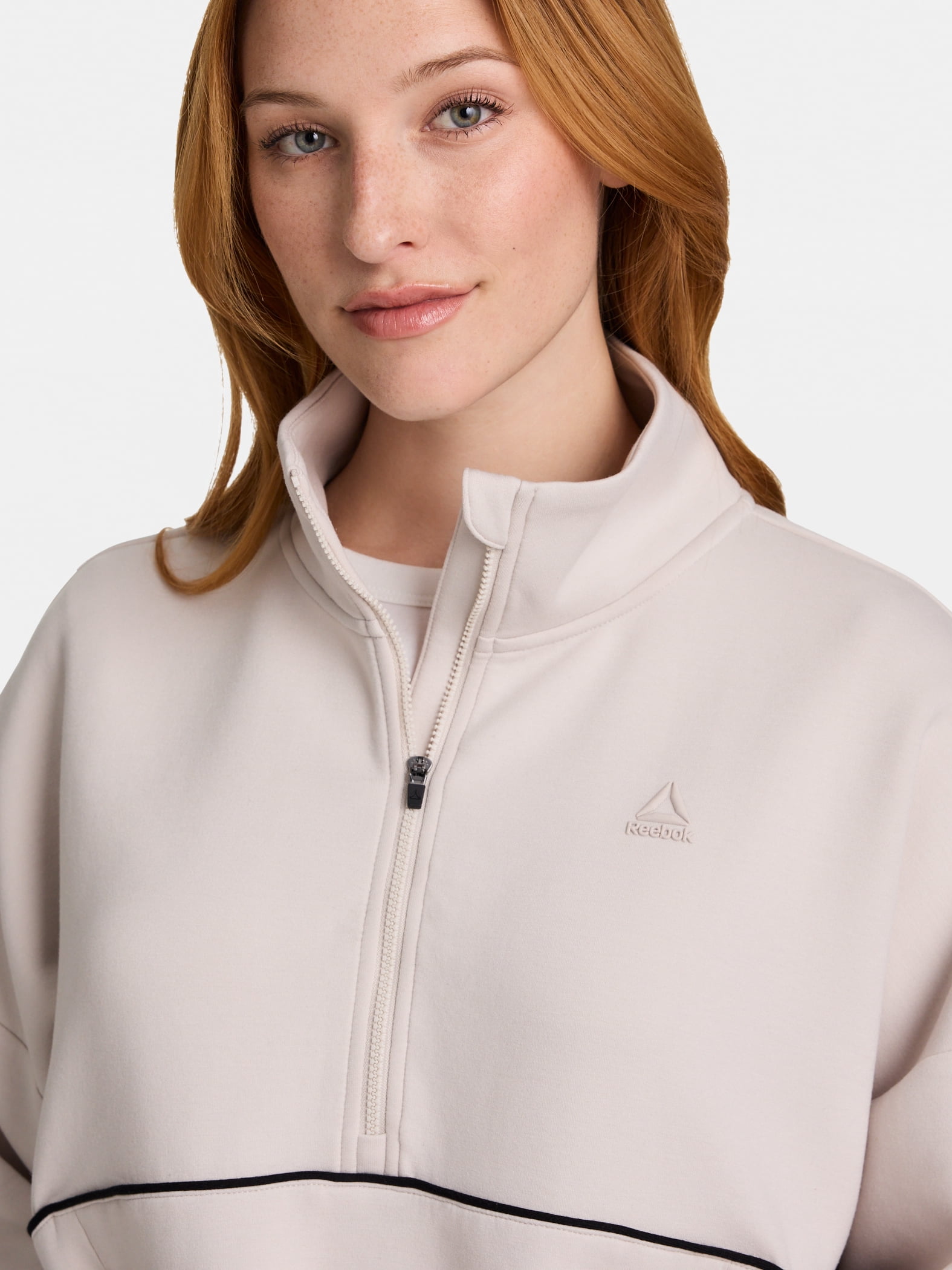 Reebok Women's Momentum 1/2 Zip Sweatshirt, Sizes XS-4X
