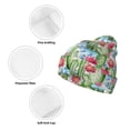 thumbnail image 3 of Lsque Flowers and Cactus Pattern Knitted Beanie, Unisex Winter Hat, Knit Hat Winter Beanies Thick Fisherman Beanies Cuffed Plain Skull Caps, 3 of 6