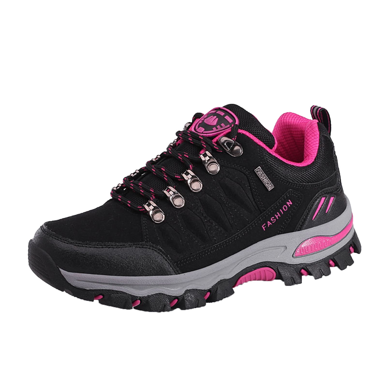 Xzngl Shoes For Womens Shoes Womens Hiking Shoes Women Outdoor Sports Climbing Hiking Shoes Waterproof Trekking Sneakers Black 38