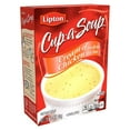thumbnail image 2 of SOUP SECRETS Lipton Instant Soup Cream of Chicken 4 Count For a Warm Cup of Soup Only 60 Calories Per Serving 2.4 oz ( Pack of 2 ), 2 of 8