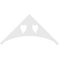 thumbnail image 4 of Ekena Millwork 60"W x 30"H x 1"P (12/12) Pitch Winston Architectural Grade PVC Gable Pediment, 4 of 5