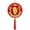 F, variant on CSChome Paper Fan Pendant 2024 Chinese New Year Pendant with Tassel for Spring Festival Decoration