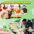 thumbnail image 3 of Owl Sugar Stress Ball Squishy Toys, Kawaii Squishy Stress Balls, Owl Sugar Ball Squeeze Toys, Party Favors Easter Basket Stuffers (Green), 3 of 5