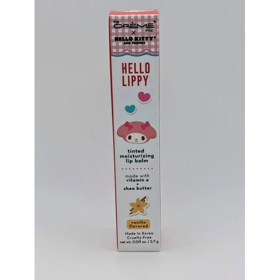 The Creme Shop Hello Kitty Tinted Moisturizing Lip Balm with Vitamin E & Shea Butter, Vanilla
