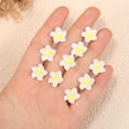 thumbnail image 4 of Unique Bargains 20pcs Small Flower Hair Clips Mini Flower Hair Clips for Girls Cute Mini Hairpin Hair Accessories Yellow, 4 of 7