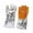 Orange, variant on funtasica Heat Protective Gloves Work Gloves Heat Insulation Comfortable Lightweight Flame Retardant High Temperature Aluminized Gloves