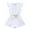 White, variant on KVPLBQFD Boys Suit Size 12 Summer Onesie Boys One-piece Outfit Baby Girls Button up Cotton Linen Romper Jumpsuit Fly Sleeve Solid Playsuit Clothes Baby Boy Gifts 0-3 Months
