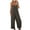 Dark Gray, variant on Valentines Day SEMPAI Women Summer European And Sling Solid Pocket Casual Jumpsuit Valentine's Day