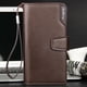 thumbnail image 1 of Cartera plegable para hombre Soledad con cremallera marrón, 1 of 10