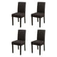 thumbnail image 5 of Injueey 4 fundas para sillas con estilo para comedor: transforme el comedor con facilidad Funda para silla duradera para el hogar negro negro 2Conjunto, 5 of 6