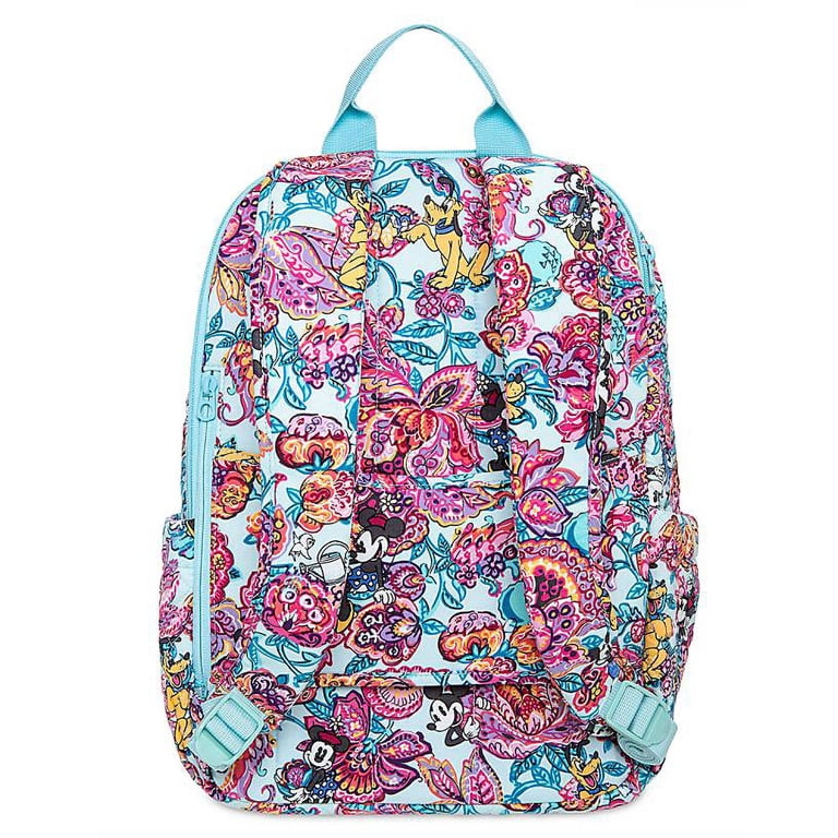 Vera Bradley Disney Mickey\'s Colorful Garden Campus Backpack NWT Vera Bradley | Bags | Vera Bradley Disney Mickeys Colorful  main image 2