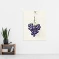 thumbnail image 2 of Jean Bernard Blue Grapes Bunch Fruit Painting Extra Large XL Wall Art Poster Print, 2 of 3