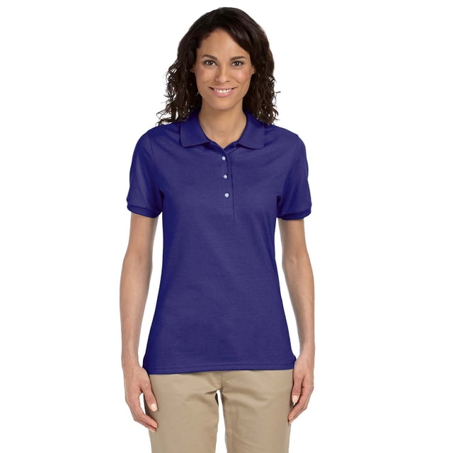 Jerzees Polo en Jersey pour Femmes 5.6 oz. SpotShield - 437W