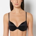 thumbnail image 1 of Soutien-gorge Rehausseur Confortable en Noir Smoking, 1 of 5
