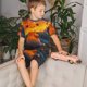 thumbnail image 4 of Balery Glowing Mushroom In Forest Conjunto de Pijama Infantil de Manga Corta con Estampado – Ropa de Dormir de Algodón Suave-X-Large, 4 of 6