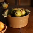 thumbnail image 4 of 1Pc/1 Set Vegetable Colander Large Capacity Double Layer Both Sides Handle Plastic Smooth Surface Draining Bowl Kitchen Accessories, 4 of 8