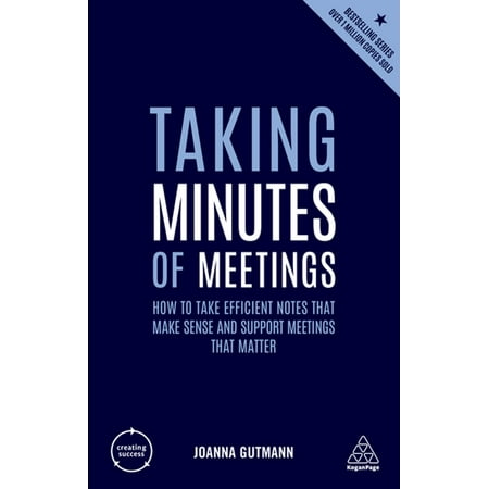 Taking Minutes of Meetings - eBook (Best Meeting Minutes App)