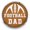 Brown, variant on Choose Color | Football Dad Snap Jewelry Ginger Charm Button, For Interchangeable DIY Customizable Accessories