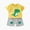 Boys Set01 Green, variant on Toddler Baby Boy Summer Outfit Funny Letter T-Shirts Top Shorts Set Infant Boy Summer Clothes 6 12 18 Months 2T 3T Kaprioy Baby Boy Outfits