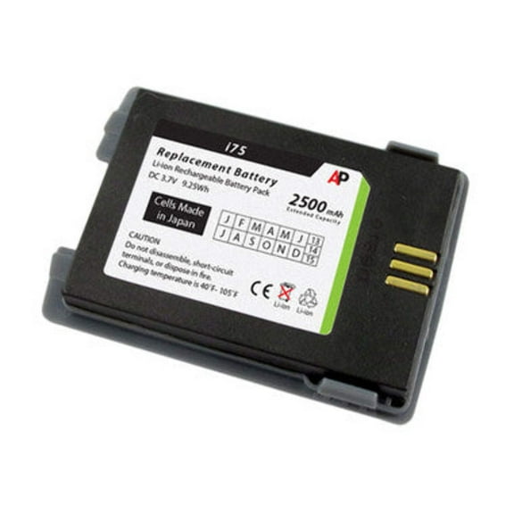 Replacement Battery for Ascom i75 Phone. Gray Extended Capacity 2500 mAh