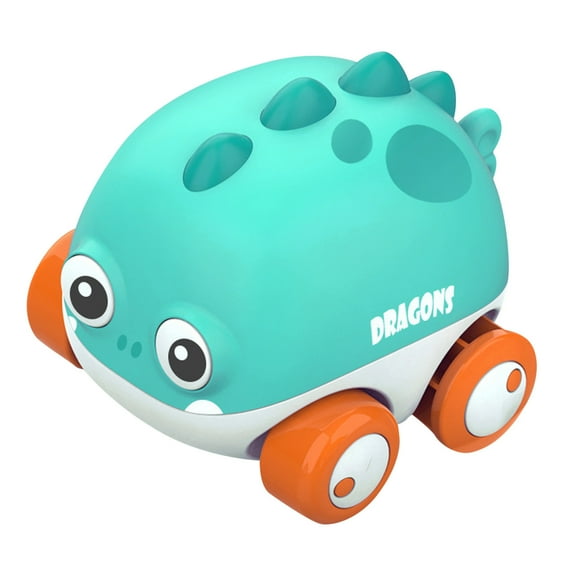 HJJLRH Baby Car Toy for 12 18 Months, Rattle and Roll Soft for 1 2 3 Year Old Toddlers, Push and Go Friction Powered Cars, First Ideal Early Educational Gift for Girls Boys