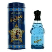 Blue Jeans by Versace Eau De Toilette Spray (New Packaging) 2.5 oz for Men