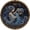 A, variant on 12 Zodiac Signs Pearl Art Kit, Round Constellation Themed DIY Beaded Artwork, Astrology Wall Decor Craft Set for Adults, Horoscope Birthday Gift for Zodiac Lovers, L