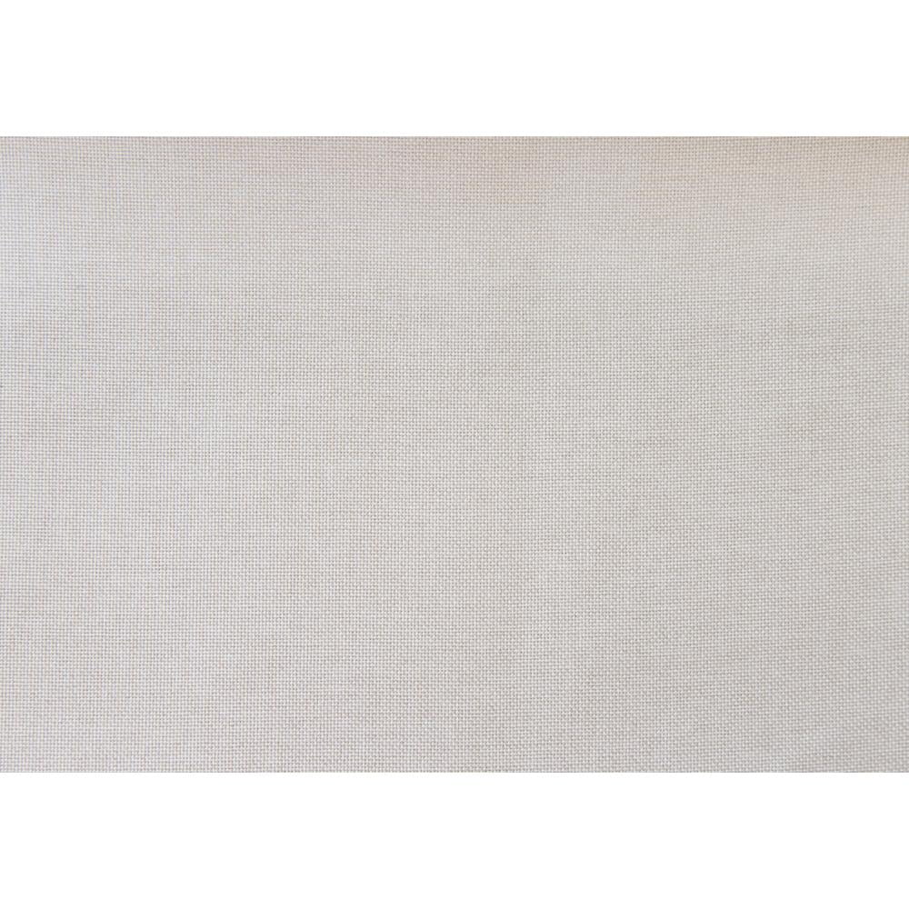 Contemporary Home Living 4.75' Beige Upholstered Headboard Panel for Full-Size Bed