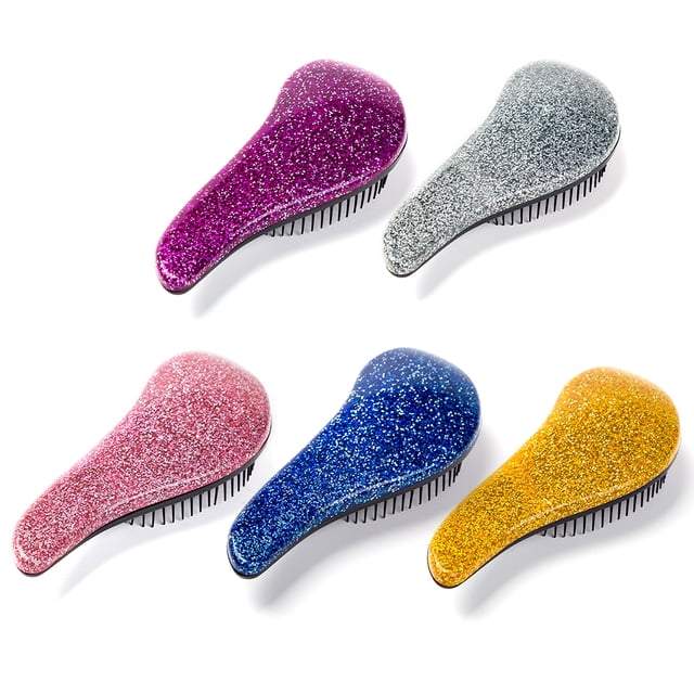 1 peine mágico antiestático con masaje brillante, herramienta para peinar el cabello