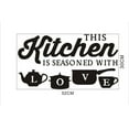 thumbnail image 4 of Inevnen This Kitchen is Seasoned with Love Wall Sticker with Coffee Tea Cups Wall Decals, 4 of 6