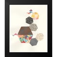 thumbnail image 2 of Prahl, Courtney 12x14 Black Modern Framed Museum Art Print Titled - Modern Abstract Design III, 2 of 5