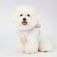 thumbnail image 3 of 3pcs/set, Dog Vest Harness and Leash Set with Cute Poop Bag Holder, No Pull Escape Proof Breathable Mesh Dog Harness,Fit Walking Small Dogs, Cats, 3 of 6