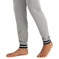 thumbnail image 3 of Hanes Men's Waffle Knit Sleep Jogger Pant Oxford Grey Heather, Large, 3 of 4