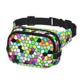 thumbnail image 2 of Easygdp Colorful Tie Dye Stained Glass Fanny Packs para Mujeres y Hombres, Bolsa de Cinturón, Bolsos de Cruz para Trabajo/Correr/Senderismo, 2 of 9