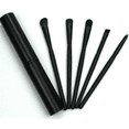 thumbnail image 1 of EGNMCR Eyeshadow 5Pcs Makeup Eye Eyeshadow Brush Brushes Cosmetic Set+Round Tube brush, 1 of 1