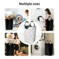 thumbnail image 5 of Gaeub Snake Print 50L Large Laundry Hampers with Handles, Collapsible Clothes Baskets, Washing Bag,Waterproof Laundry Bag, Foldable Washing Bin, 5 of 5