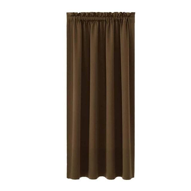 Leodye Rideaux Occultants 37,8 X 71,7 Pouces Rideaux de Long Ensemble de 1 Panneaux Rideaux Thermiques Isolés Assombrissants pour Chambre