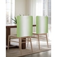 thumbnail image 5 of nqOlkjepod Dark Sea Green Ombre Chair Covers Set of 8, Decorative Chair Back Cover, Modern Gradient Abstract Art Dining Room Chair Slipcovers Removable Chair Protectors Covers for Party Banquet, 5 of 7