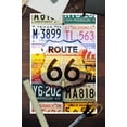 thumbnail image 2 of Route 66 License Plates, Highway Road (12x18 Wall Art Poster, Room Decor), 2 of 3