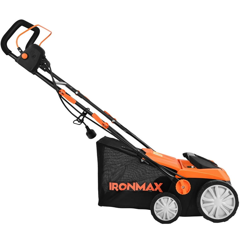 IronMax 13Amp Pull Powered Electric Lawn Scarifier IronMax 13Amp Pull Powered Electric Lawn Scarifier