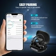 thumbnail image 3 of Auriculares inalámbricos Bluetooth compatibles con teléfonos. Ganchos seguros para orejas pequeñas. 40 horas de reproducción. Resistentes al agua para entrenamientos deportivos, 3 of 7