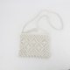 thumbnail image 1 of Zhuge Bolso de hombro tejido para mujer, bolso de mano tejido, bolso de mano tejido elegante para playa de verano, bolsos de hombro de 9,84 x 0,78 x 7,87 pulgadas (blanco), 1 of 4
