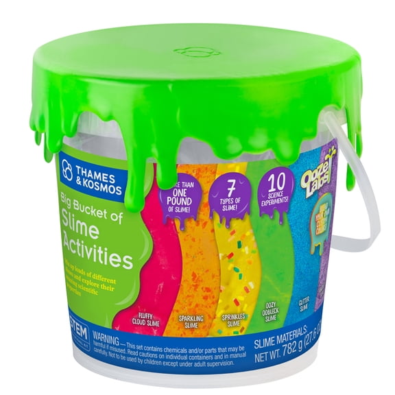 Ooze Labs: Big Bucket of Slime Activities, (Hardcover)