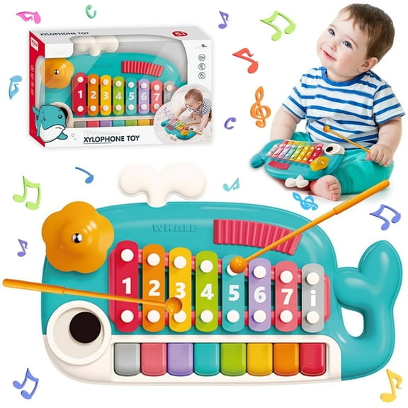 Baby Toys for 12-24 Months, Infant Musical Toy, Toddler Learning Toys 1-3 for Boys Girls