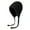 Black, variant on Ladies Hat Auutmn Winter Beanie Warm Japanese Knit Hat Pile Cap Windproof Thick Ear Protection Tie Pullover Gorro Bonnet
