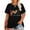 D-Black, variant on Anbech Merry Christmas Plus Size Shirts for Women Oversized T-Shirt Graphic Chrsitmas Tees Short Sleeve
